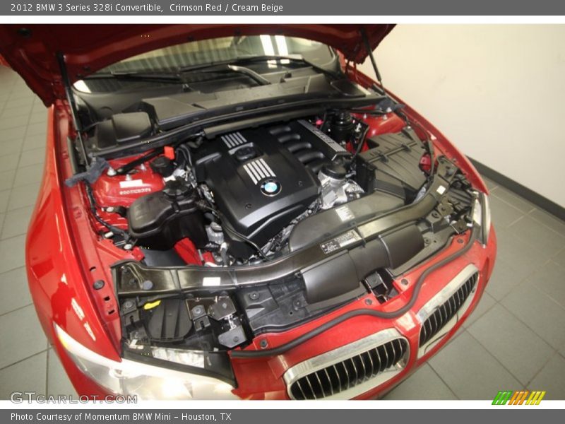 Crimson Red / Cream Beige 2012 BMW 3 Series 328i Convertible