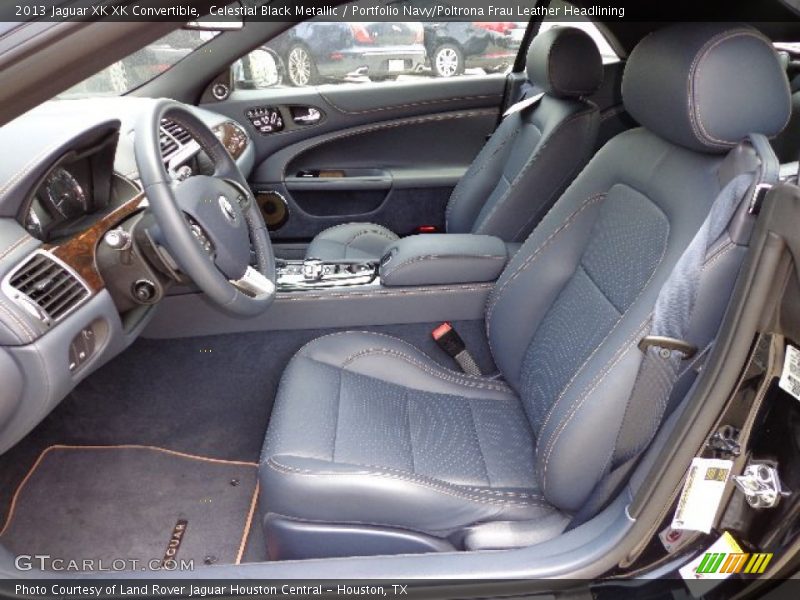 Front Seat of 2013 XK XK Convertible