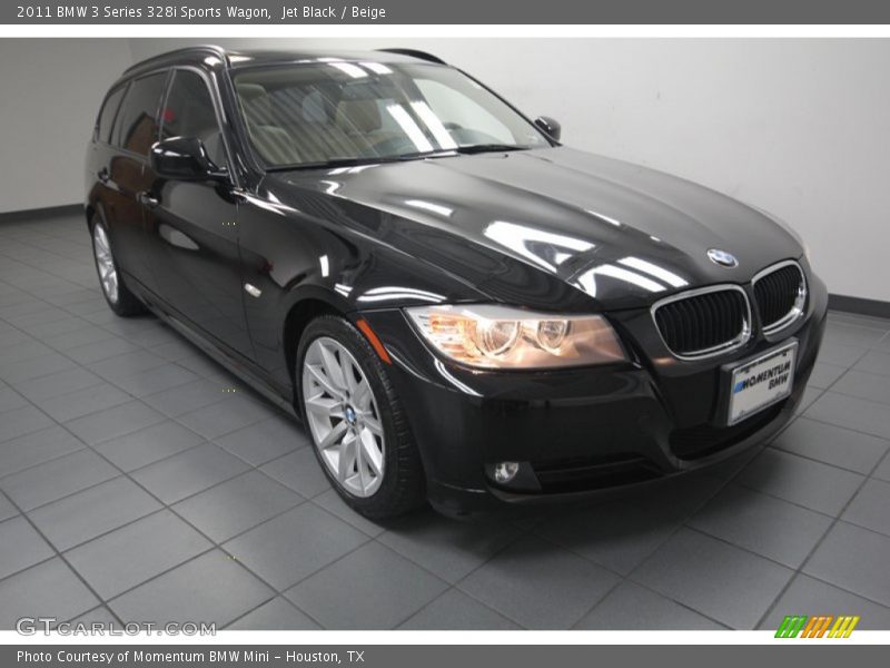 Jet Black / Beige 2011 BMW 3 Series 328i Sports Wagon
