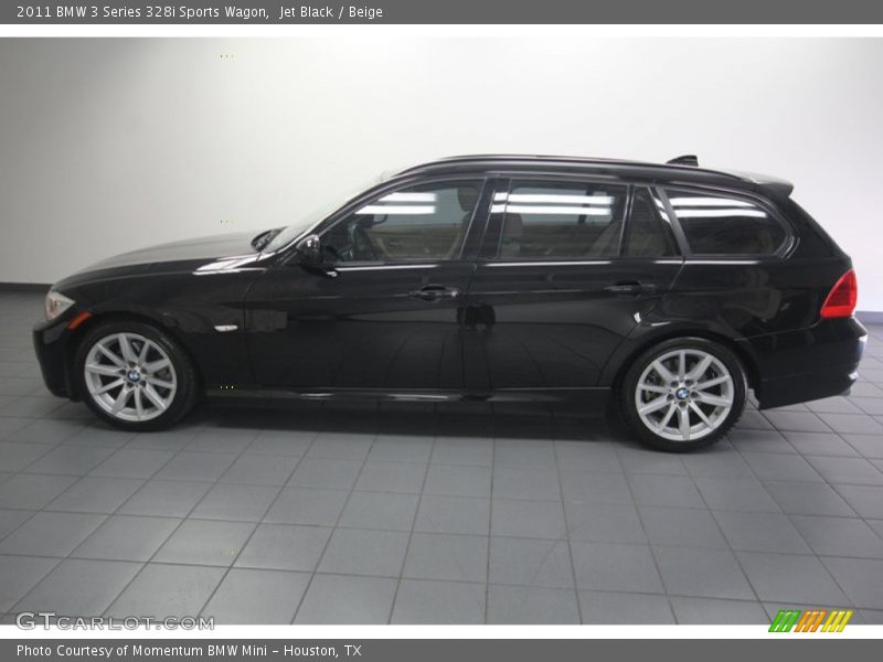 Jet Black / Beige 2011 BMW 3 Series 328i Sports Wagon