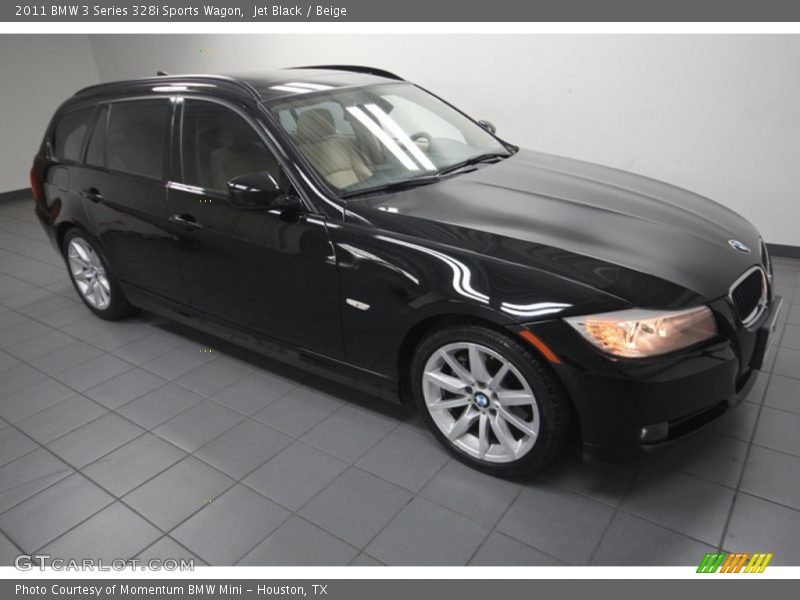 Jet Black / Beige 2011 BMW 3 Series 328i Sports Wagon