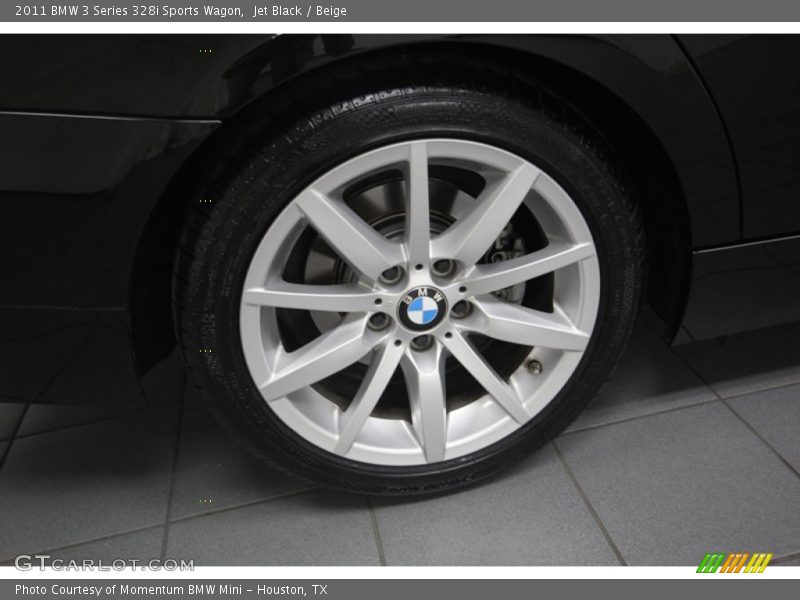 Jet Black / Beige 2011 BMW 3 Series 328i Sports Wagon