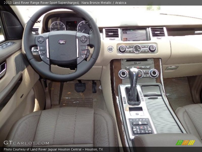 Nara Bronze Metallic / Arabica 2013 Land Rover Range Rover Sport Supercharged