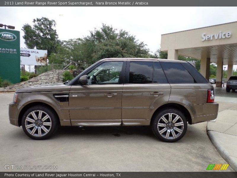 Nara Bronze Metallic / Arabica 2013 Land Rover Range Rover Sport Supercharged