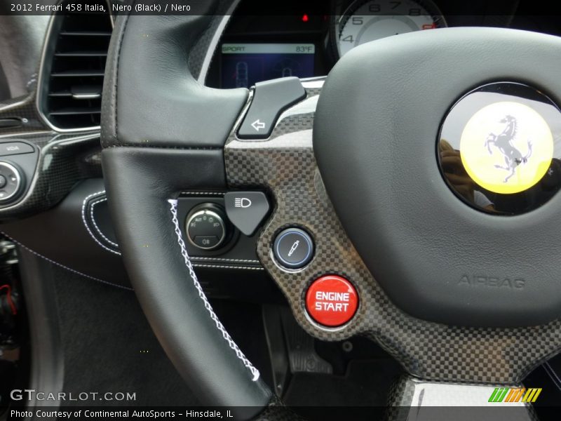  2012 458 Italia Steering Wheel
