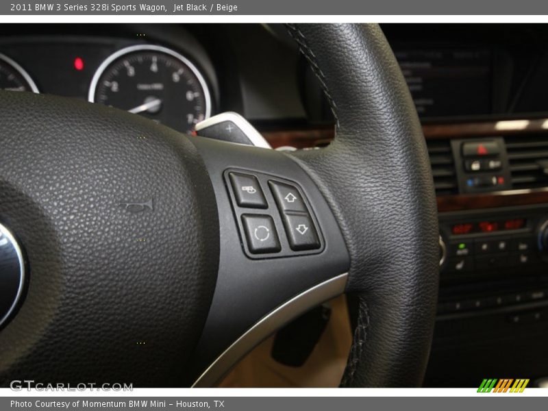Jet Black / Beige 2011 BMW 3 Series 328i Sports Wagon