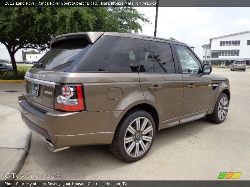 Nara Bronze Metallic / Arabica 2013 Land Rover Range Rover Sport Supercharged