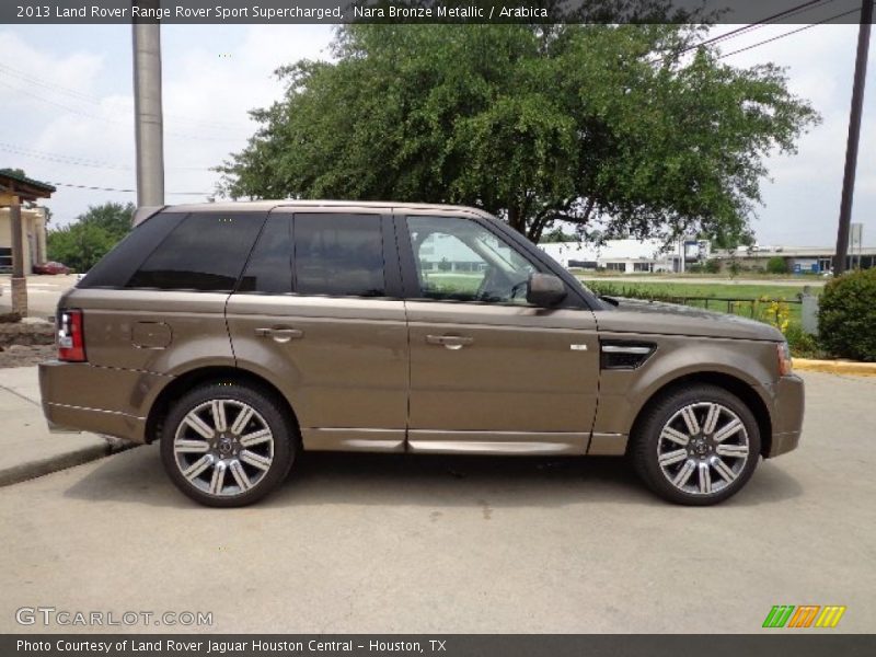 Nara Bronze Metallic / Arabica 2013 Land Rover Range Rover Sport Supercharged