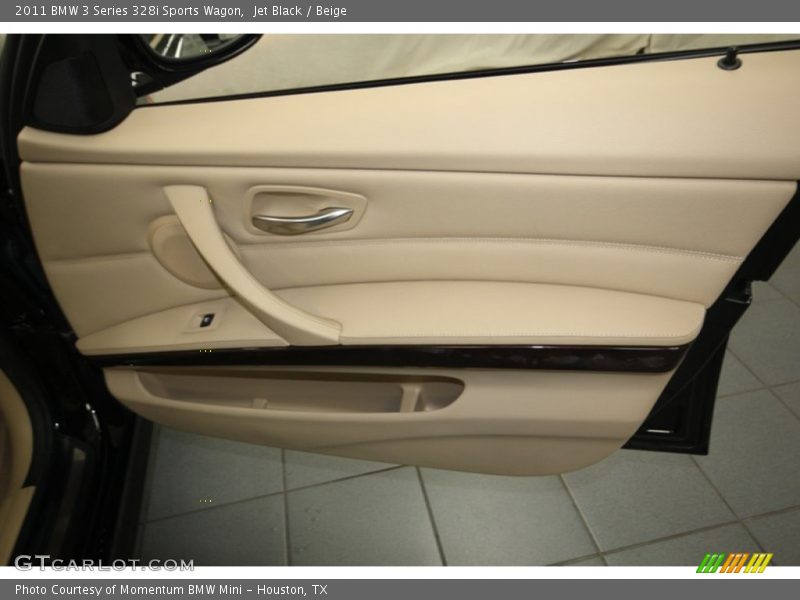 Jet Black / Beige 2011 BMW 3 Series 328i Sports Wagon