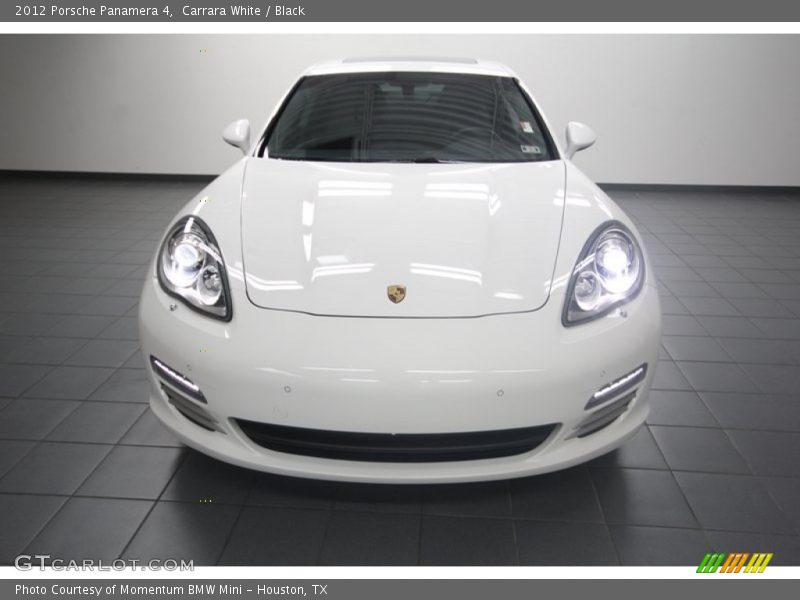 Carrara White / Black 2012 Porsche Panamera 4