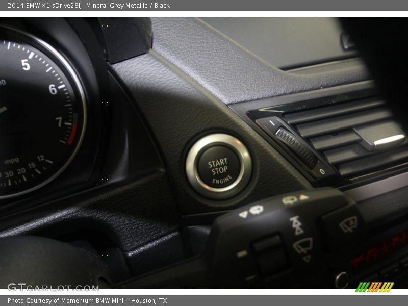 Mineral Grey Metallic / Black 2014 BMW X1 sDrive28i