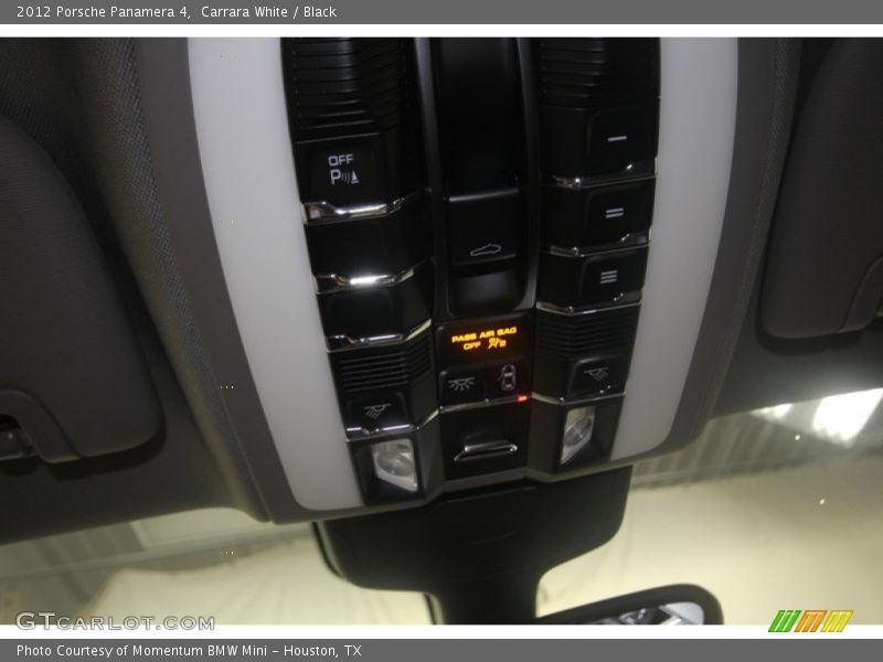 Carrara White / Black 2012 Porsche Panamera 4