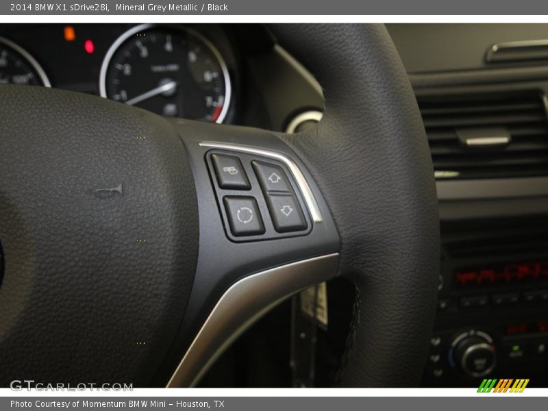 Mineral Grey Metallic / Black 2014 BMW X1 sDrive28i