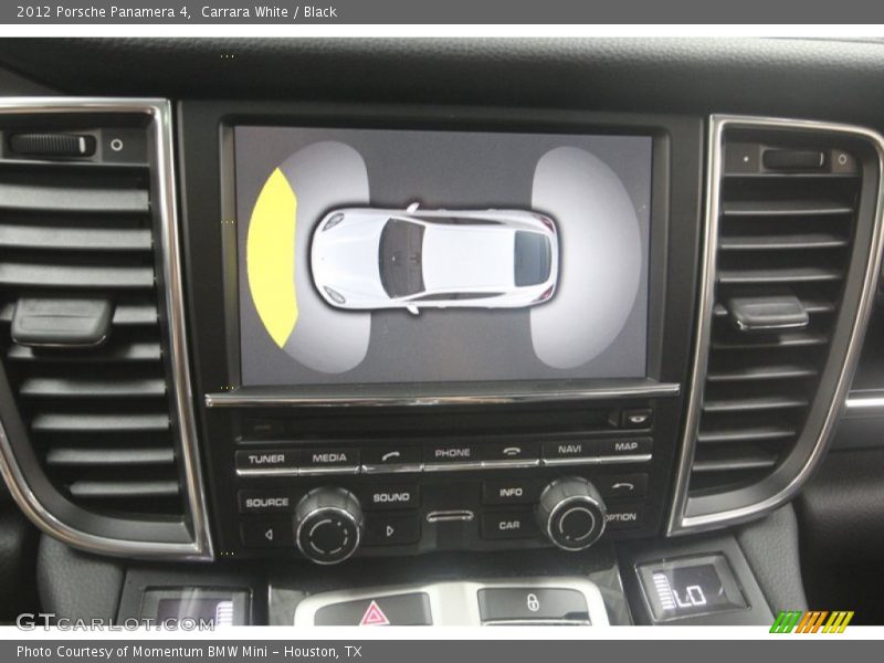 Carrara White / Black 2012 Porsche Panamera 4