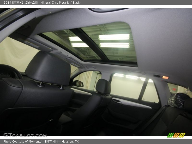 Mineral Grey Metallic / Black 2014 BMW X1 sDrive28i