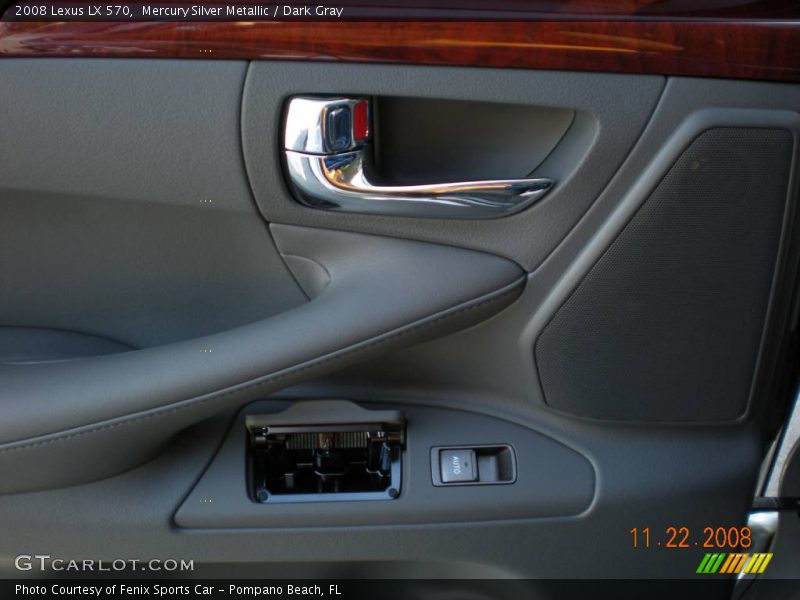 Mercury Silver Metallic / Dark Gray 2008 Lexus LX 570