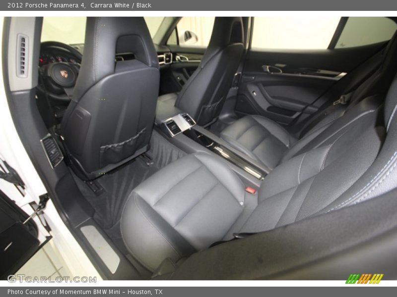 Carrara White / Black 2012 Porsche Panamera 4