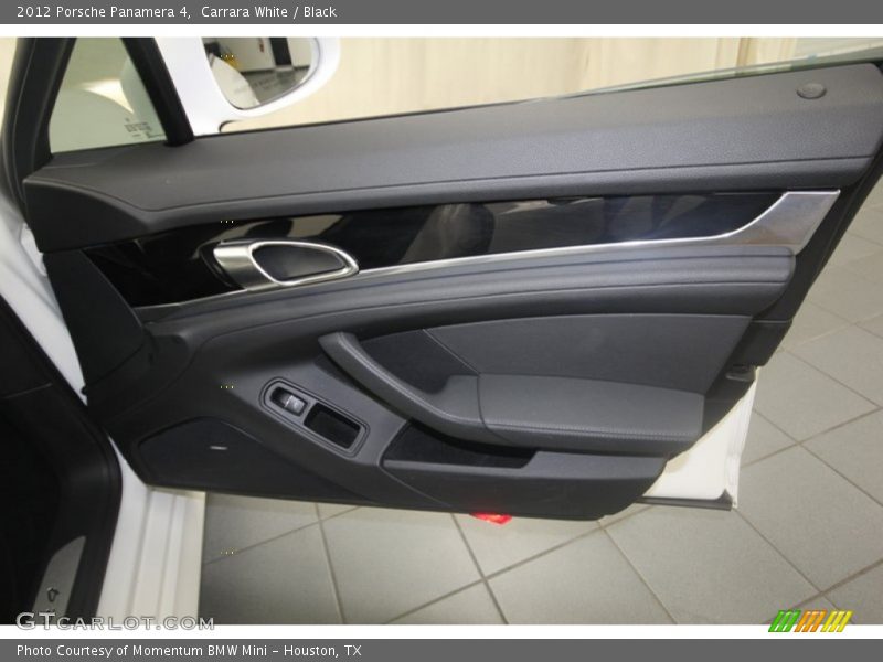 Carrara White / Black 2012 Porsche Panamera 4