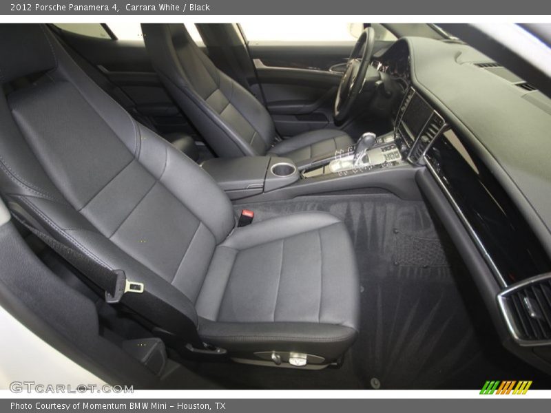 Carrara White / Black 2012 Porsche Panamera 4