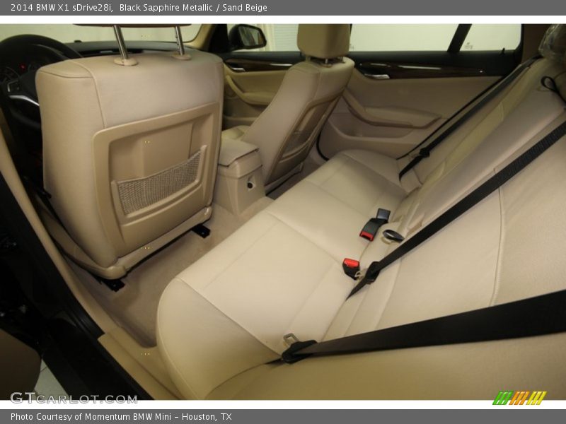 Black Sapphire Metallic / Sand Beige 2014 BMW X1 sDrive28i