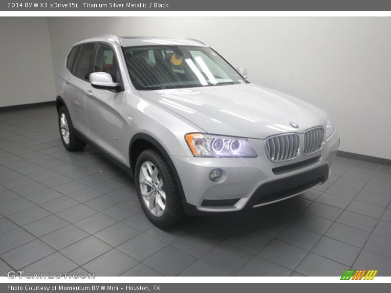 Front 3/4 View of 2014 X3 xDrive35i
