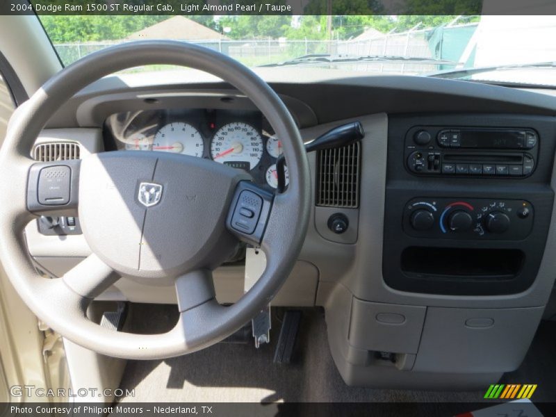 Light Almond Pearl / Taupe 2004 Dodge Ram 1500 ST Regular Cab