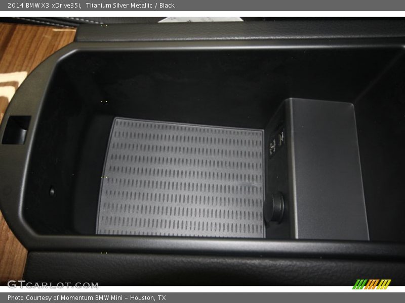 Titanium Silver Metallic / Black 2014 BMW X3 xDrive35i