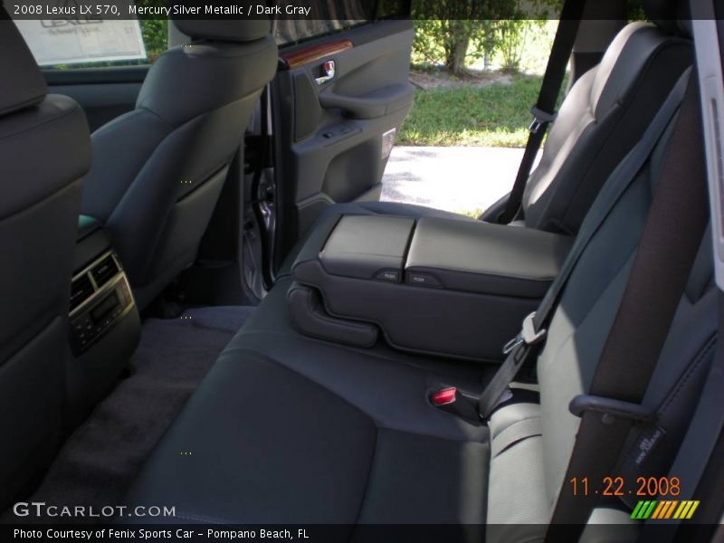 Mercury Silver Metallic / Dark Gray 2008 Lexus LX 570