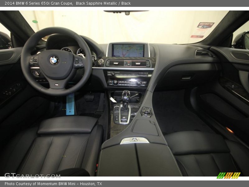 Dashboard of 2014 6 Series 650i Gran Coupe