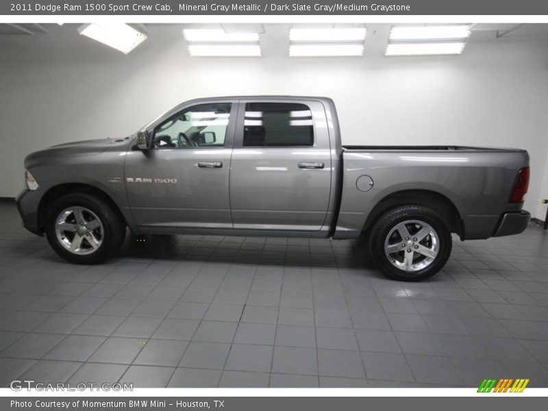  2011 Ram 1500 Sport Crew Cab Mineral Gray Metallic