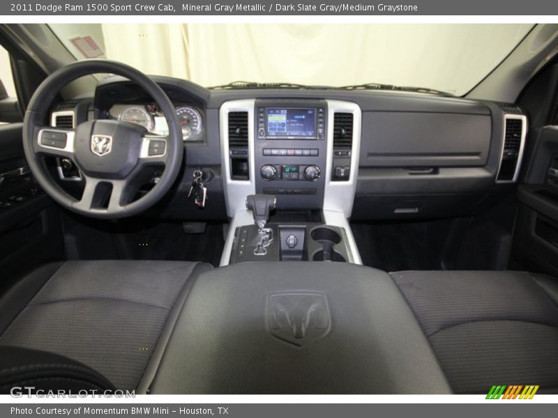 Dashboard of 2011 Ram 1500 Sport Crew Cab