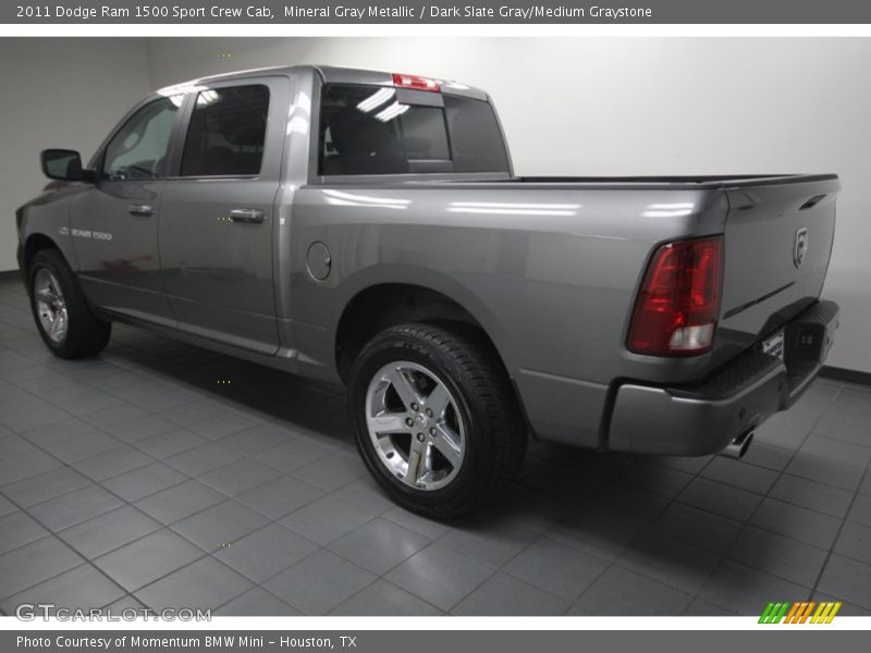  2011 Ram 1500 Sport Crew Cab Mineral Gray Metallic