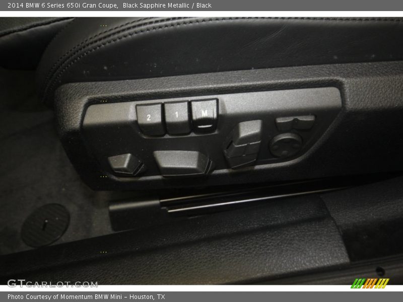 Controls of 2014 6 Series 650i Gran Coupe