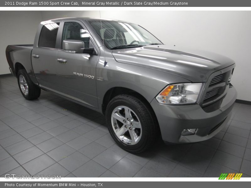 Front 3/4 View of 2011 Ram 1500 Sport Crew Cab
