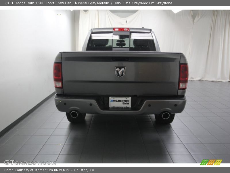 Mineral Gray Metallic / Dark Slate Gray/Medium Graystone 2011 Dodge Ram 1500 Sport Crew Cab