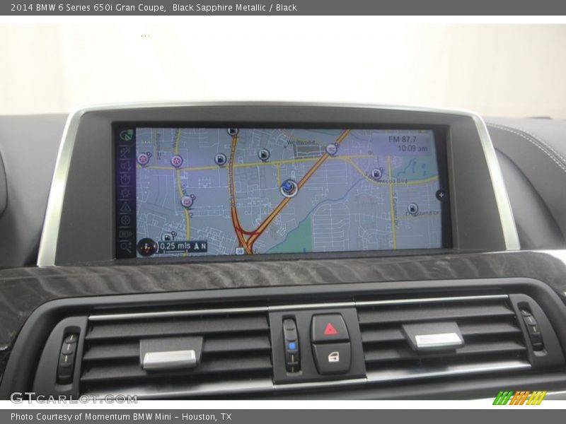 Navigation of 2014 6 Series 650i Gran Coupe