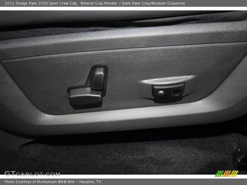 Mineral Gray Metallic / Dark Slate Gray/Medium Graystone 2011 Dodge Ram 1500 Sport Crew Cab