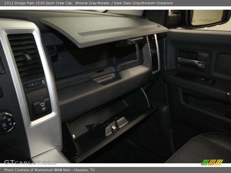 Mineral Gray Metallic / Dark Slate Gray/Medium Graystone 2011 Dodge Ram 1500 Sport Crew Cab