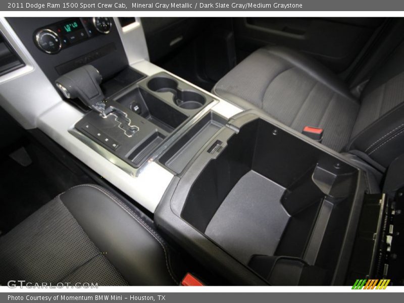 Mineral Gray Metallic / Dark Slate Gray/Medium Graystone 2011 Dodge Ram 1500 Sport Crew Cab