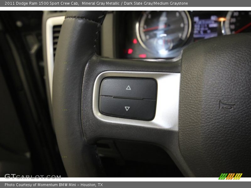 Mineral Gray Metallic / Dark Slate Gray/Medium Graystone 2011 Dodge Ram 1500 Sport Crew Cab