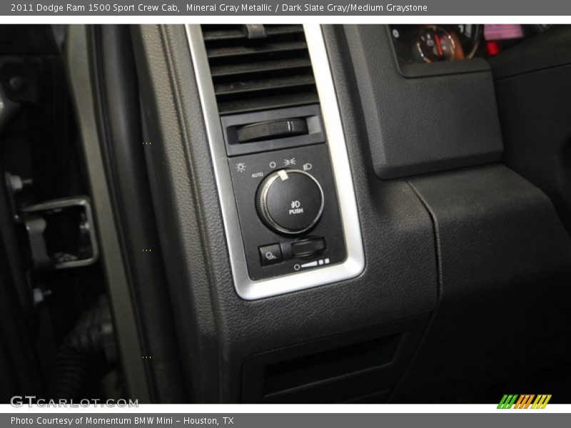 Mineral Gray Metallic / Dark Slate Gray/Medium Graystone 2011 Dodge Ram 1500 Sport Crew Cab