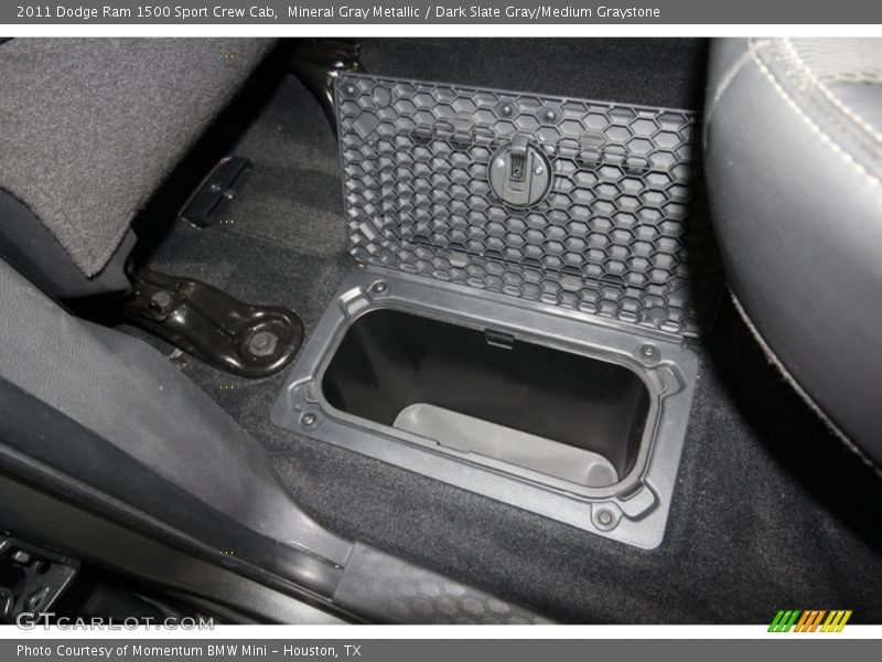 Mineral Gray Metallic / Dark Slate Gray/Medium Graystone 2011 Dodge Ram 1500 Sport Crew Cab