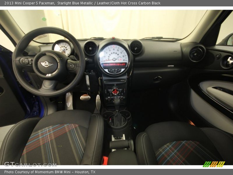 Starlight Blue Metallic / Leather/Cloth Hot Cross Carbon Black 2013 Mini Cooper S Paceman