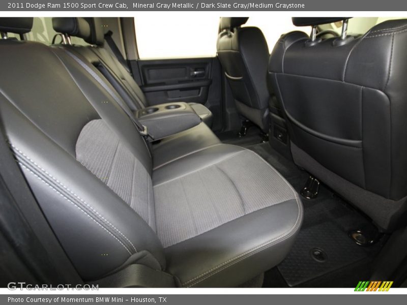 Mineral Gray Metallic / Dark Slate Gray/Medium Graystone 2011 Dodge Ram 1500 Sport Crew Cab