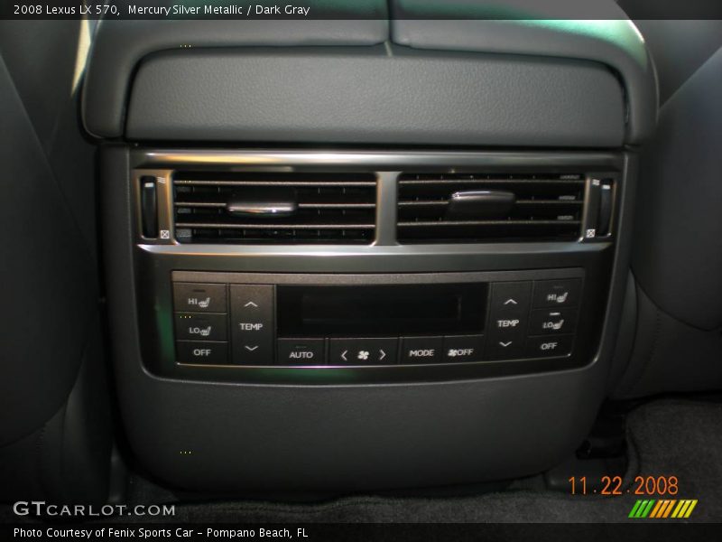 Mercury Silver Metallic / Dark Gray 2008 Lexus LX 570