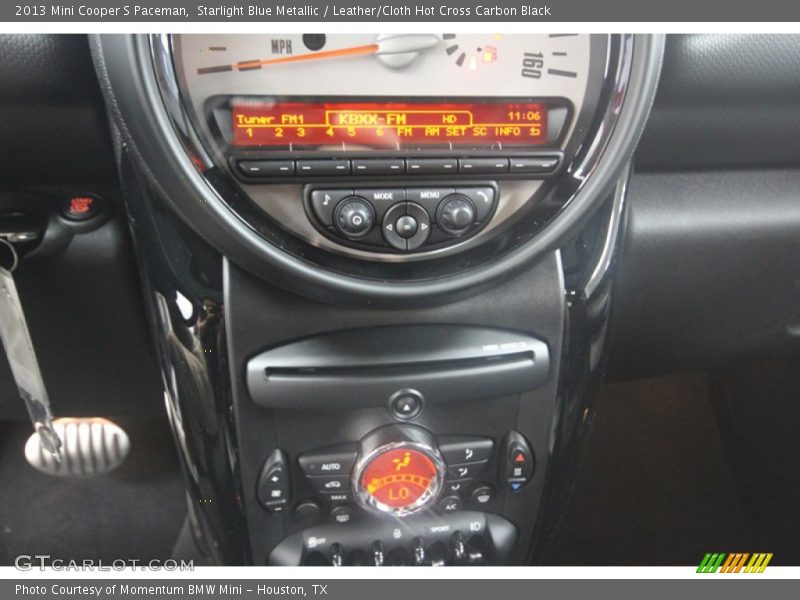 Starlight Blue Metallic / Leather/Cloth Hot Cross Carbon Black 2013 Mini Cooper S Paceman