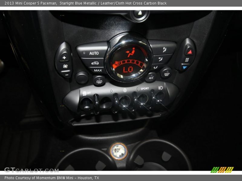 Starlight Blue Metallic / Leather/Cloth Hot Cross Carbon Black 2013 Mini Cooper S Paceman