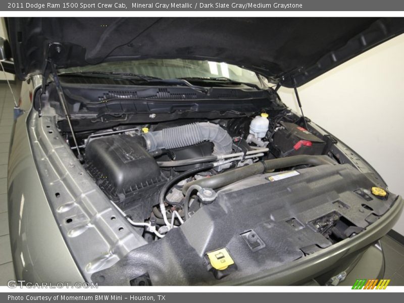 Mineral Gray Metallic / Dark Slate Gray/Medium Graystone 2011 Dodge Ram 1500 Sport Crew Cab