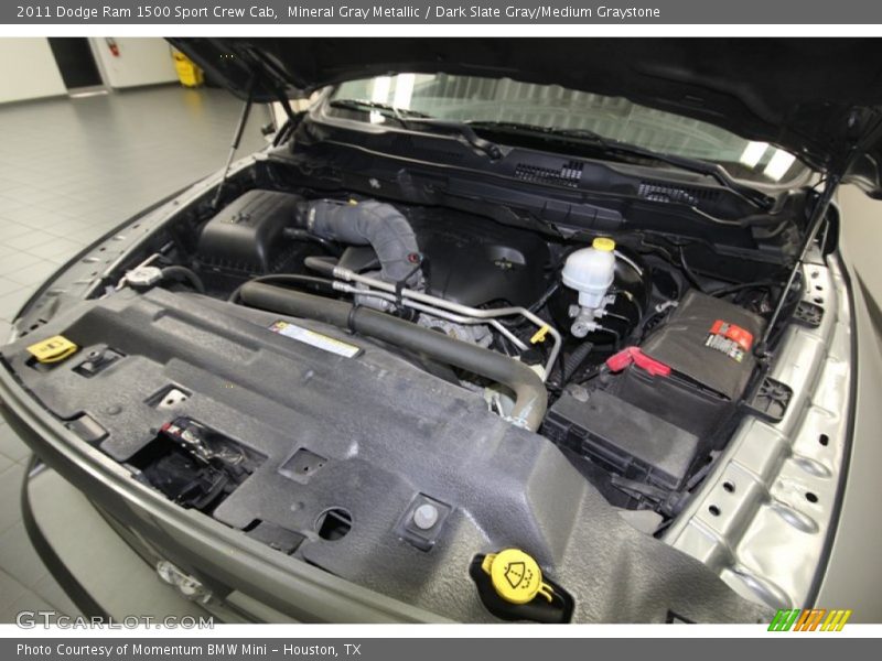 Mineral Gray Metallic / Dark Slate Gray/Medium Graystone 2011 Dodge Ram 1500 Sport Crew Cab
