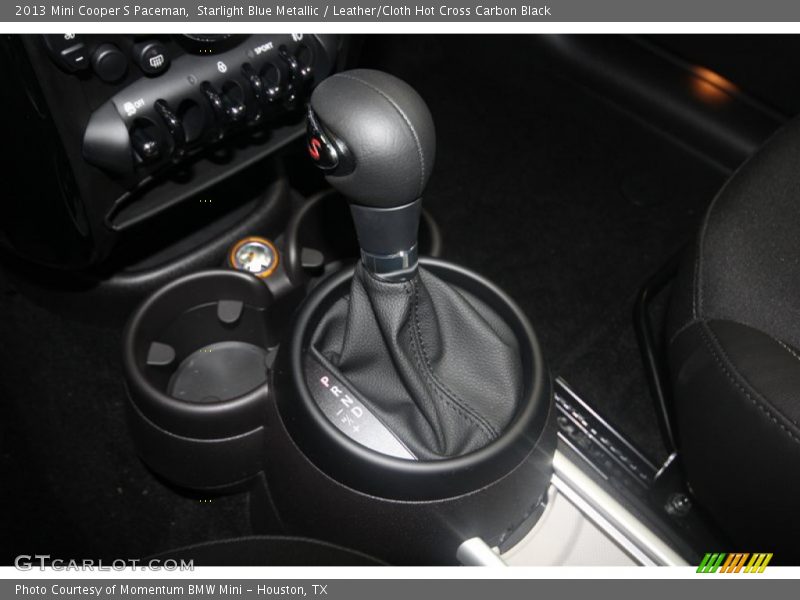 Starlight Blue Metallic / Leather/Cloth Hot Cross Carbon Black 2013 Mini Cooper S Paceman